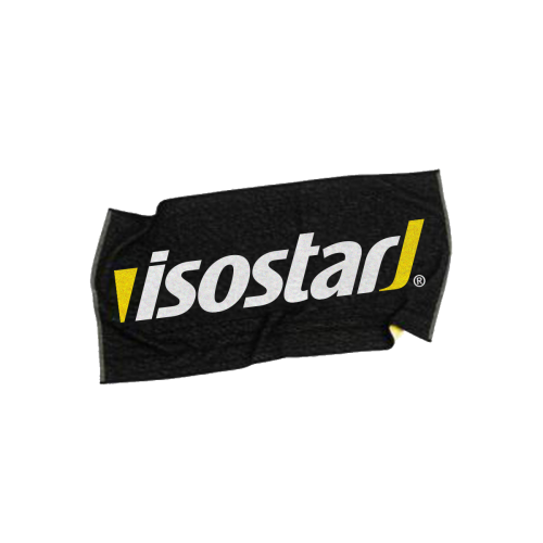 Isostar Handtuch schwarz
