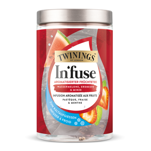 Twinings In'fuse Pastèque, fraise et menthe