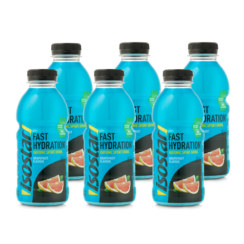 Isostar PET Grapefruit - isotonisches Sportgetränk Isostar PET Grapefruit Set 6x