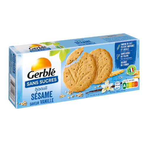 Gerblé Biscuit Sesam Vanille