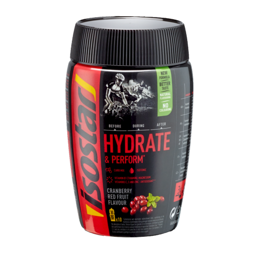 Isostar Hydrate & Perform Red Fruits - Sportgetränk Isostar Hydrate & Perform Cranberry Red Fruit