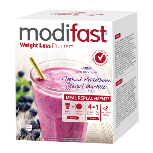 Modifast Drink Joghurt Heidelbeere 8 Beutel Modifast Drink Joghurt Heidelbeere