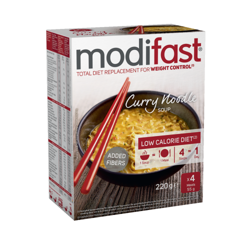 Modifast Nudelsuppe Curry