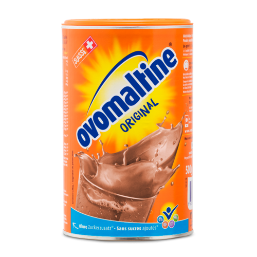 Ovomaltine Pulver - der Klassiker Kakaopulver mit Malz Ovomaltine Original