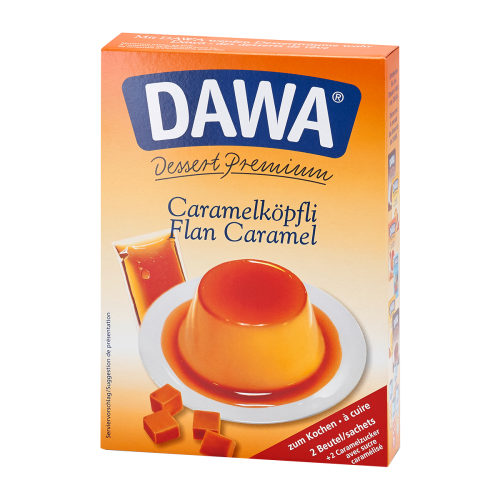 Dawa Caramelköpfli - das schnelle Dessert Dawa Caramelköpfli