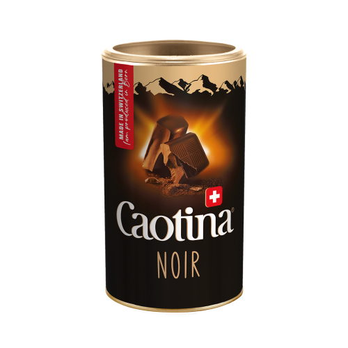 Caotina Noir - die dunkle Trinkschokolade Caotina noir