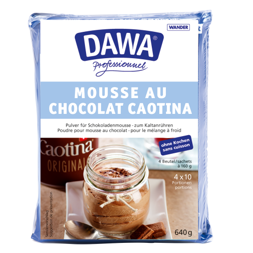 Dawa Mousse au Chocolat Caotina 4er Pack