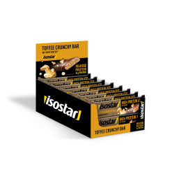 Isostar High Protéine Toffee Crunchy Set 16x